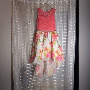 Speechless Kids Pink Lace Dress